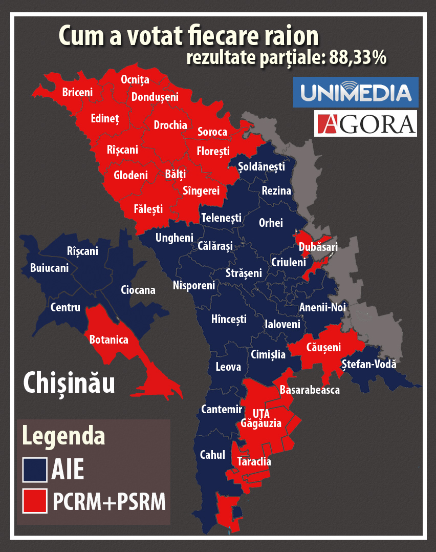 Moldova Map 