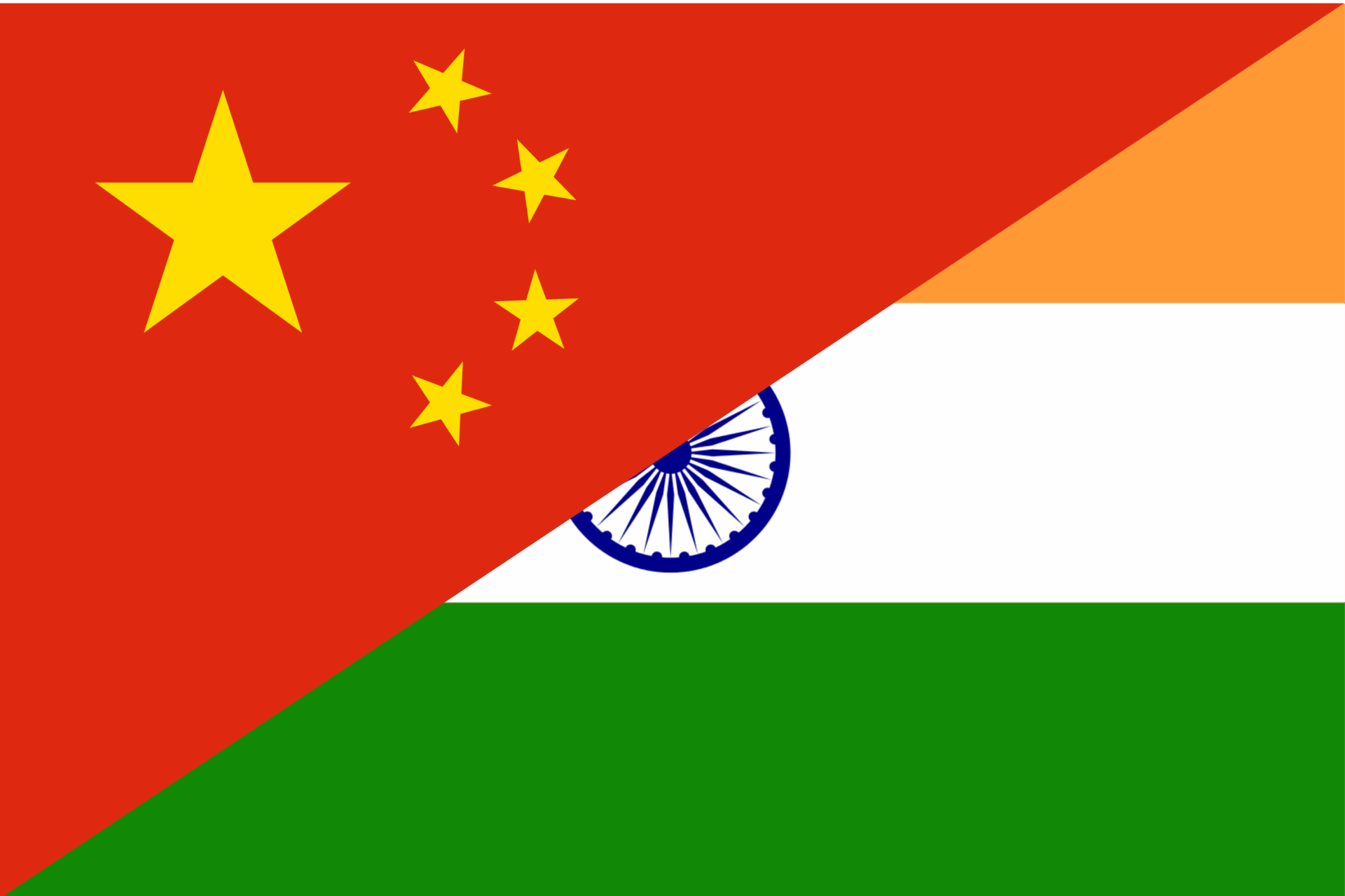 ChinaIndiaFlags3