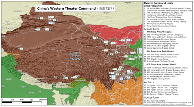 China's Western Theater Command