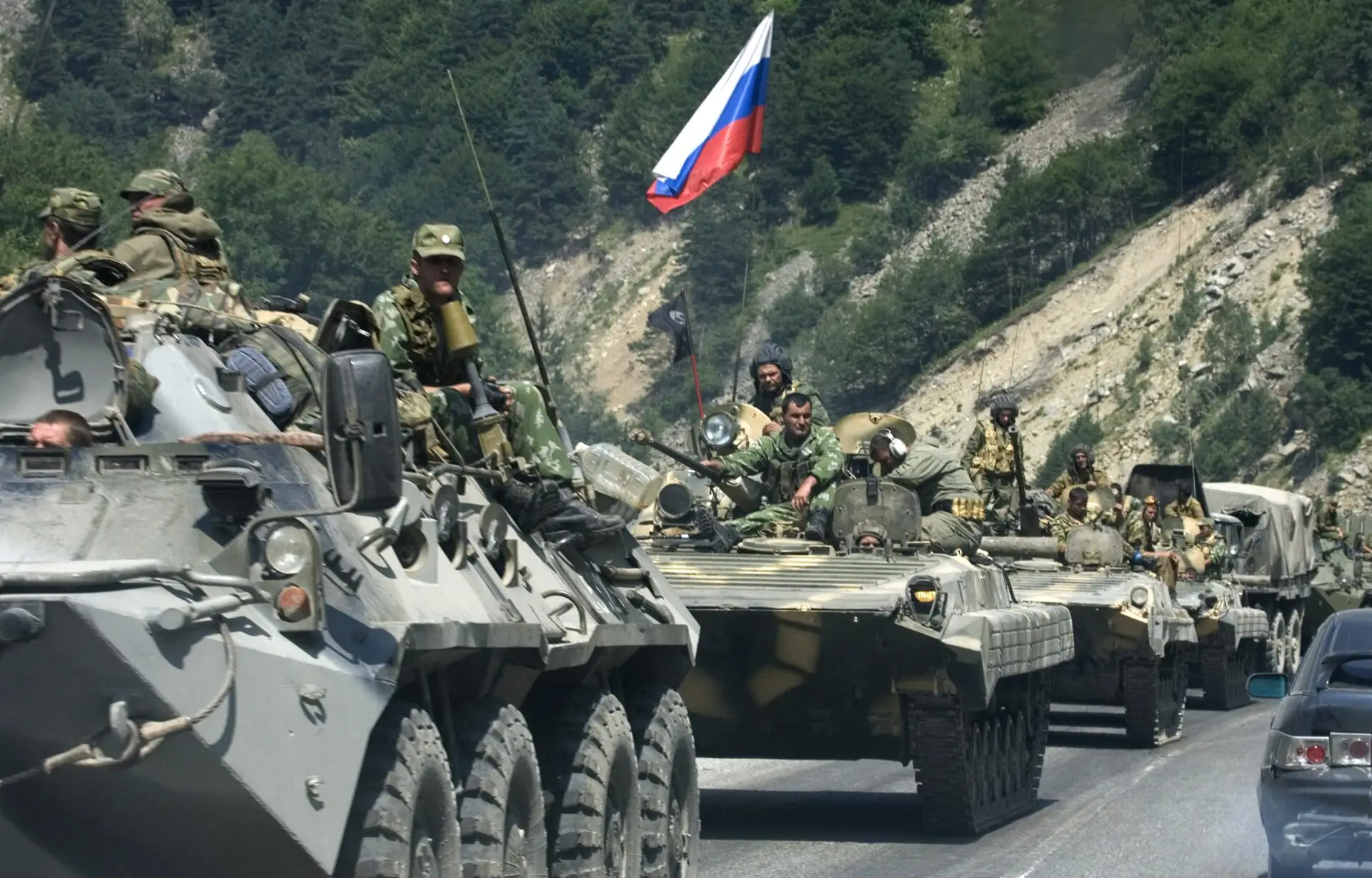 Russian troops Russian-Georgian War – EDM August 6, 2018