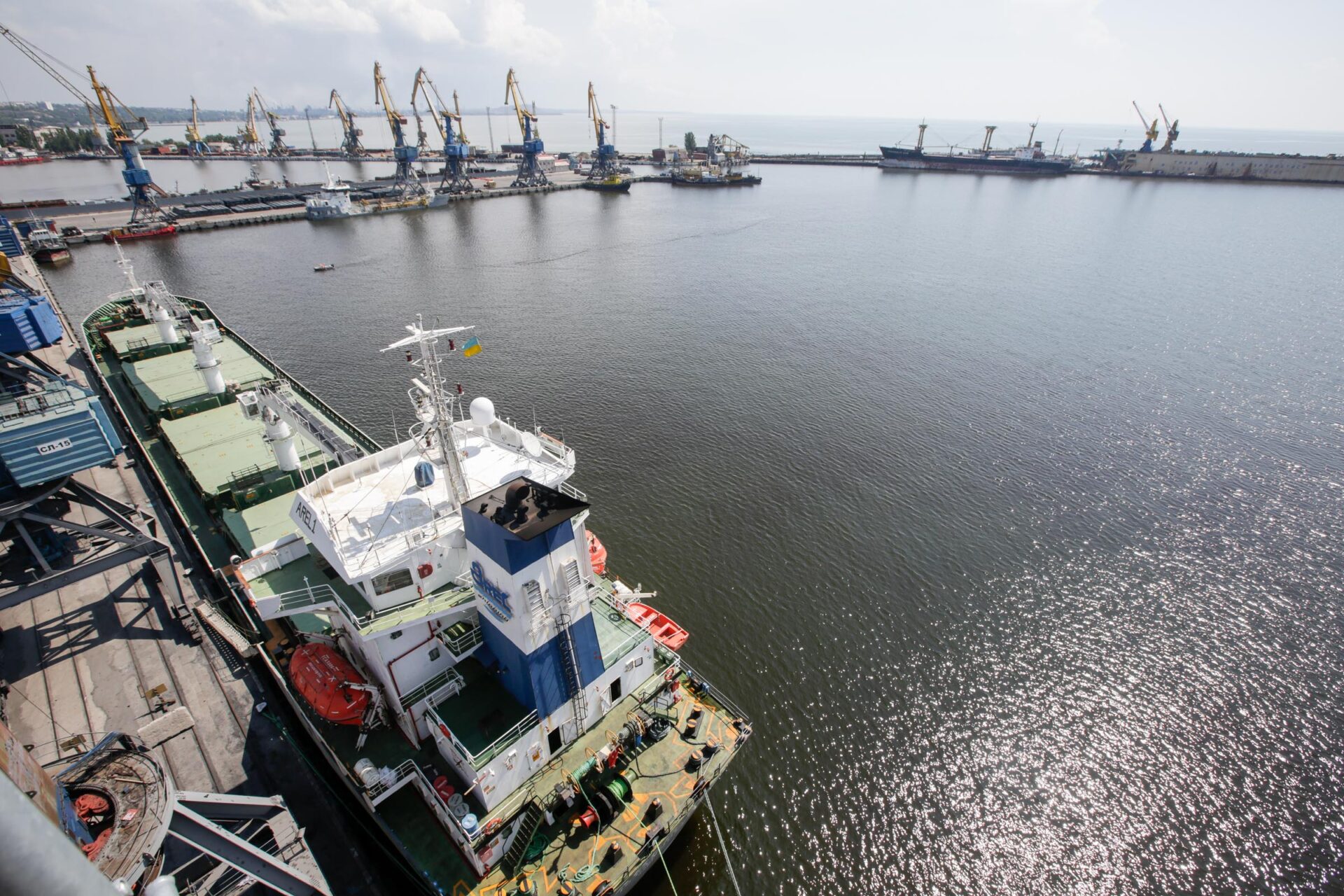 PORT Mariupol , on July  25.