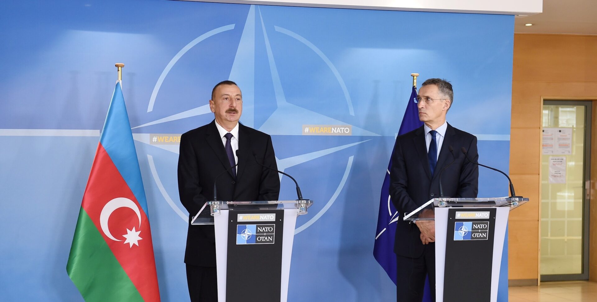 Aliyev and Stoltenberg