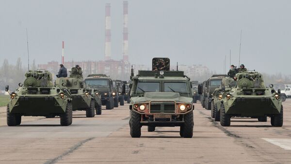 russian military vehicles