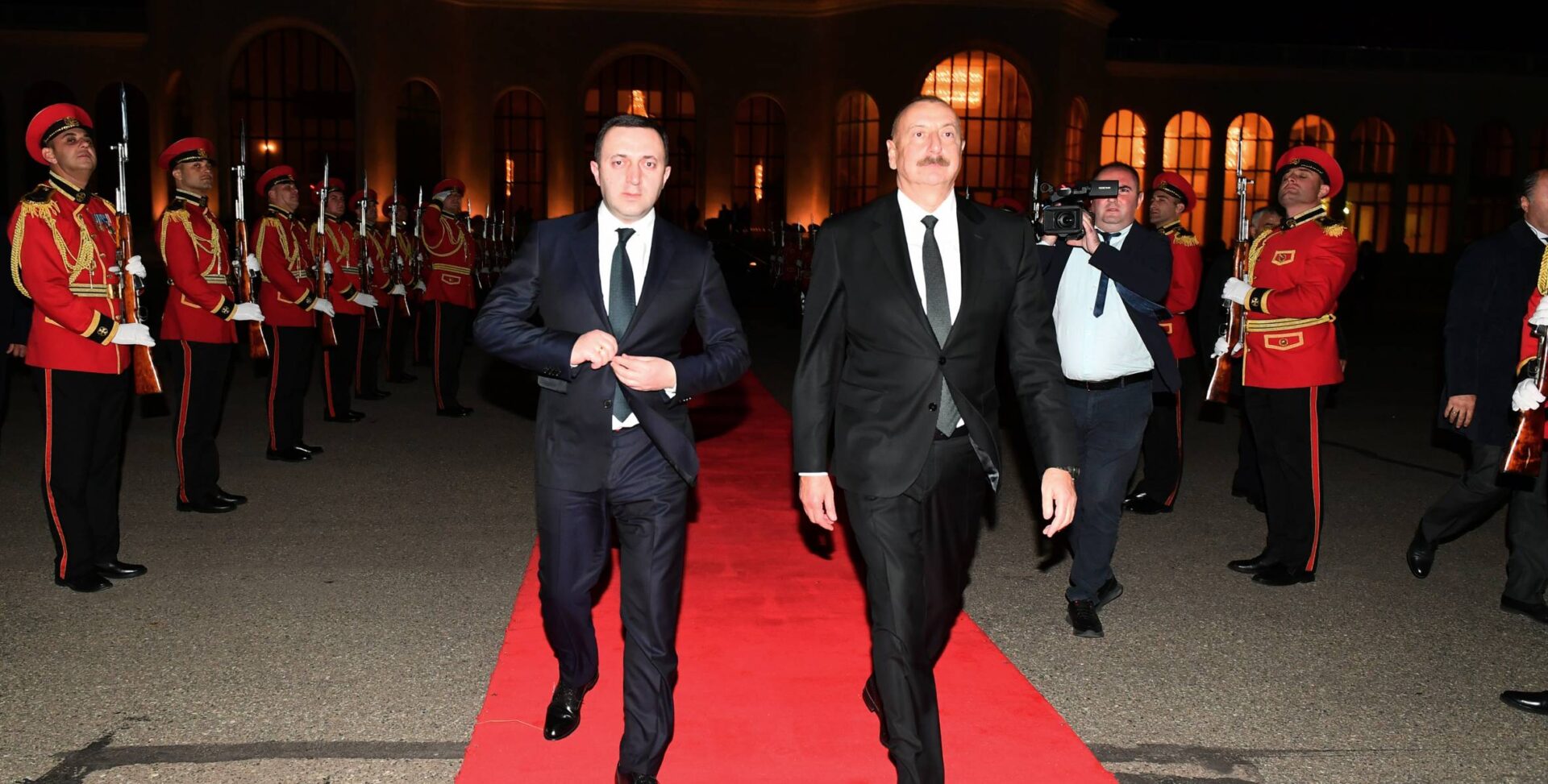 Aliyev and Garibashvili