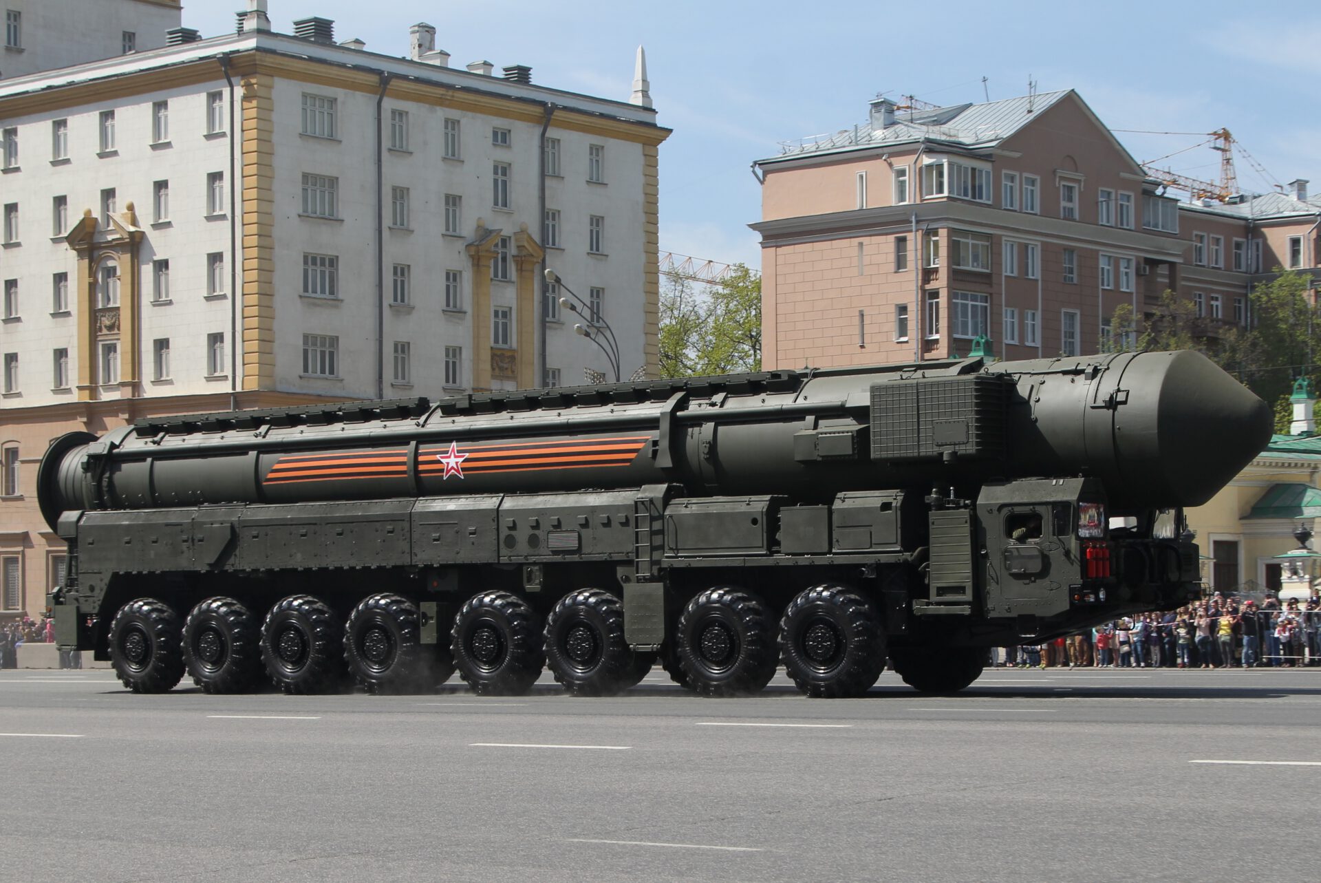 Russian RS-28 Sarmat ICBM