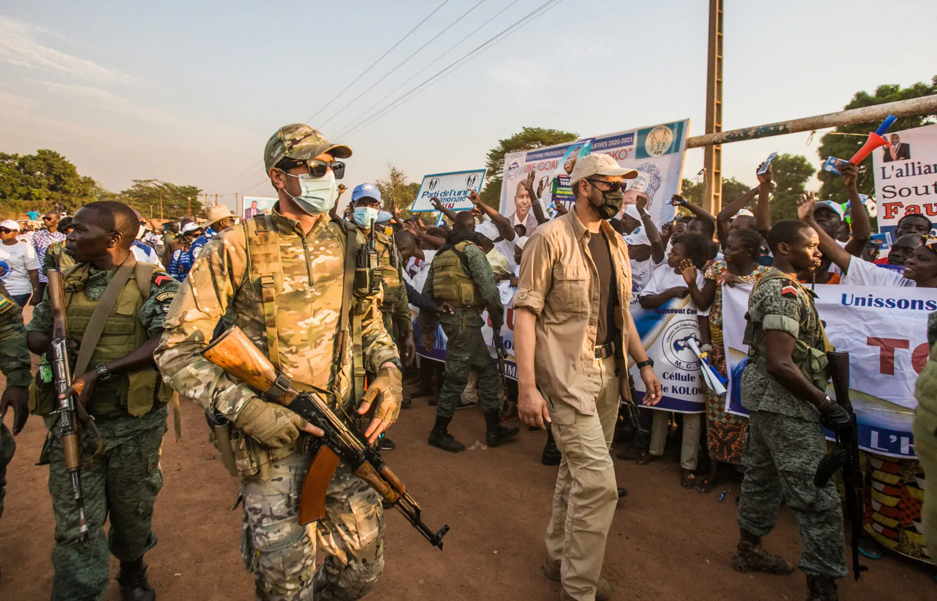 Ahead of the presidential elections in Central African Republic