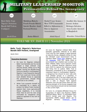 Militant Leadership Monitor - November 2024