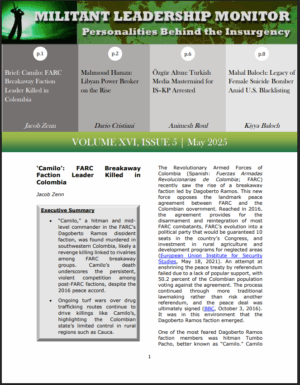 Militant Leadership Monitor - May 2025